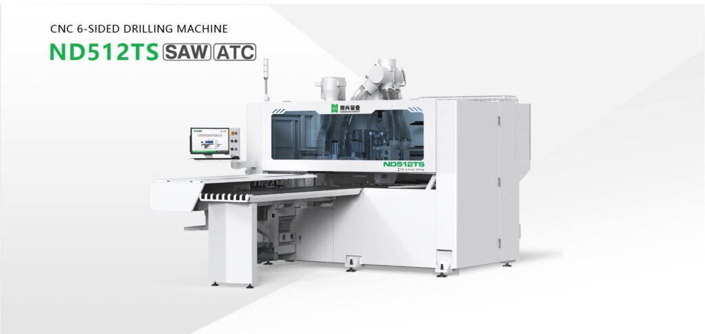 CNC 6-sided Drilling Machine ND512TS
