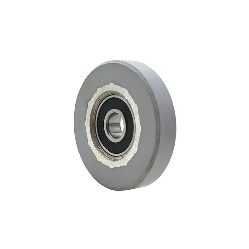 thin round surface pressure roller